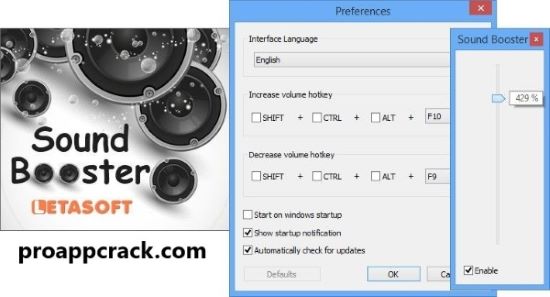 Letasoft Sound Booster Product Key Full Activated